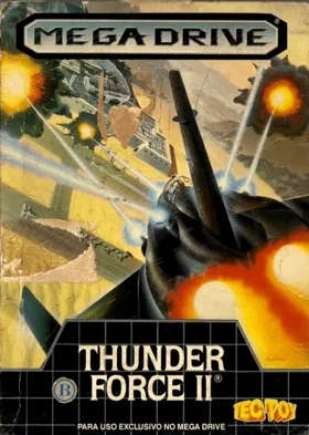 Thunder Force II (USA, Europe) box cover front